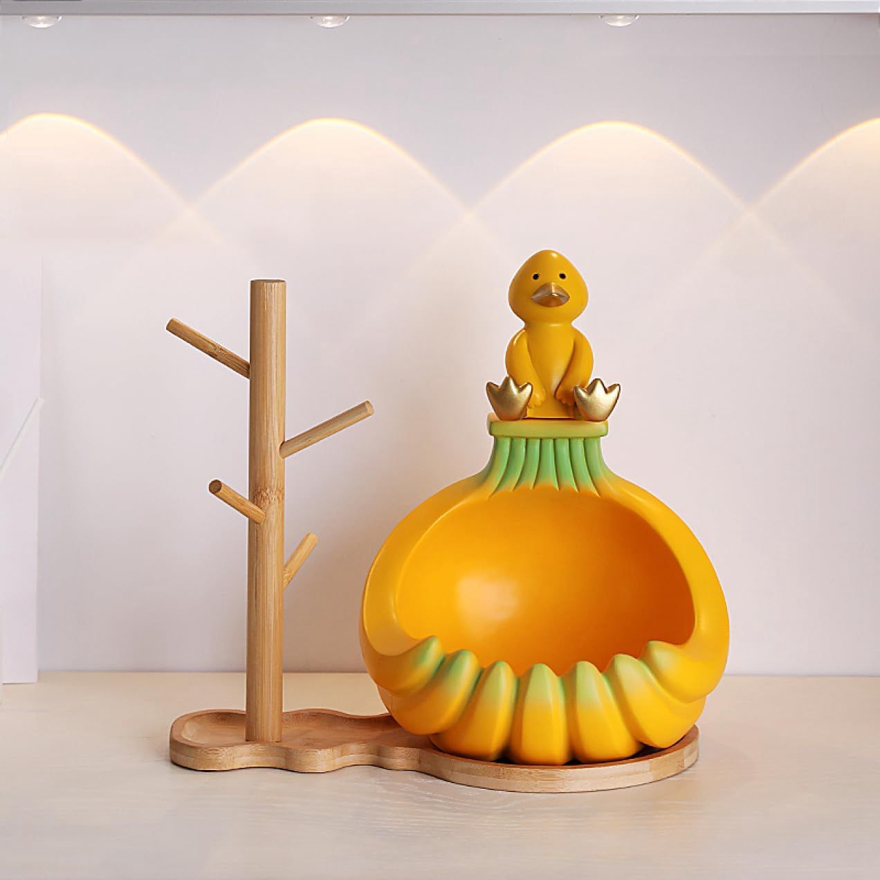 置き物 トレイ ジュエリー トレー バナナ タイプ3 収納 おしゃれ かわいい 動物像 インテリア 置物 小物 入れ 小皿 ピアス ネックレス 指輪 イヤリング...