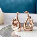 スワン 白鳥 モダンな F 置き物 セラミック製 置物 玄関 工芸品 クリエイティブ 飾り アート飾り タイプ2 インテリアグッズ 雑貨 モダン ホームデコレー...