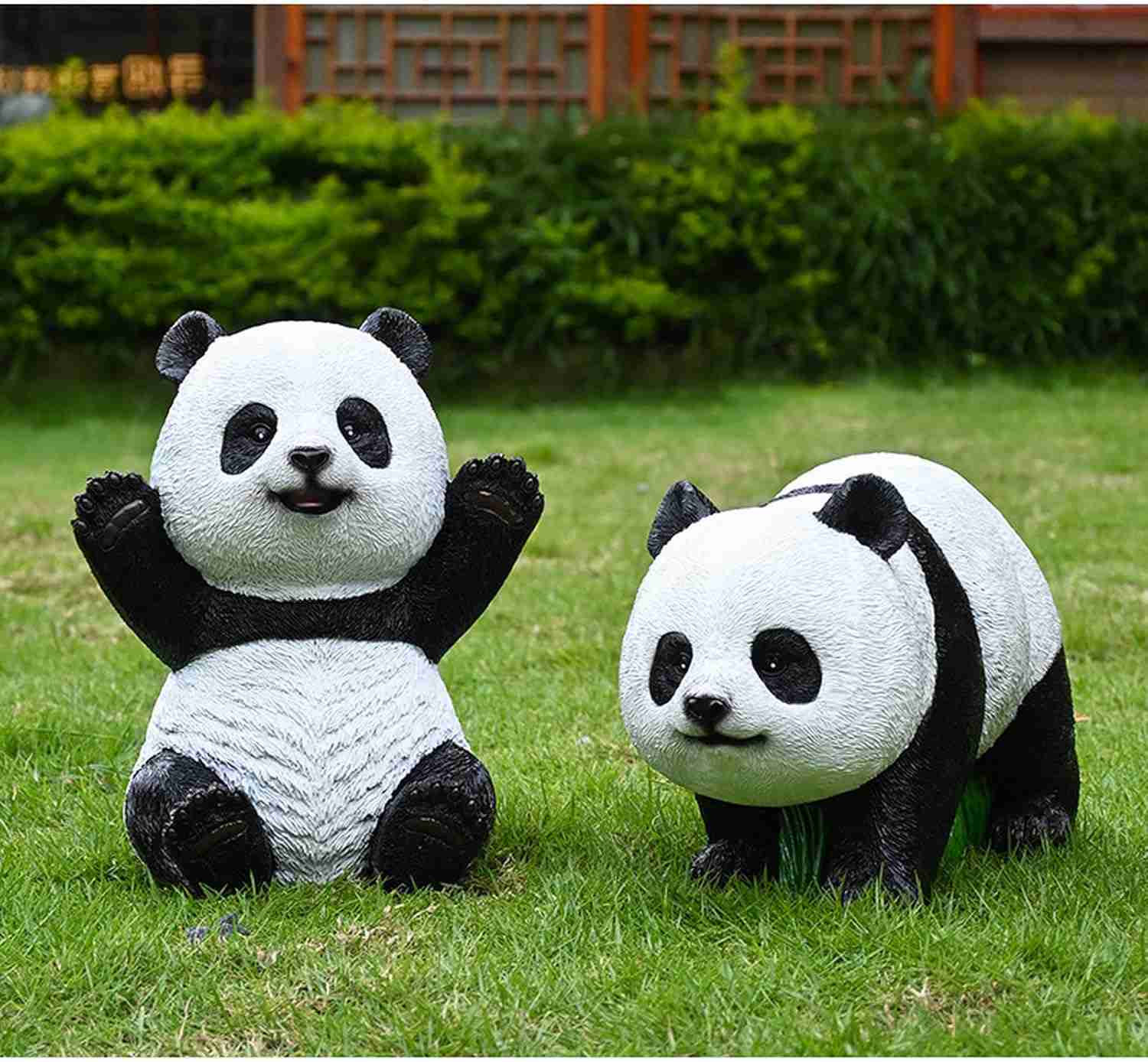 ガーデニング 置物 動物 ガーデンオブジェ ガーデン置物 かわいい タイプ8 庭 オーナメント 樹脂 庭の飾り 防水 屋外 ガーデン雑貨 庭 飾り F アニマル...