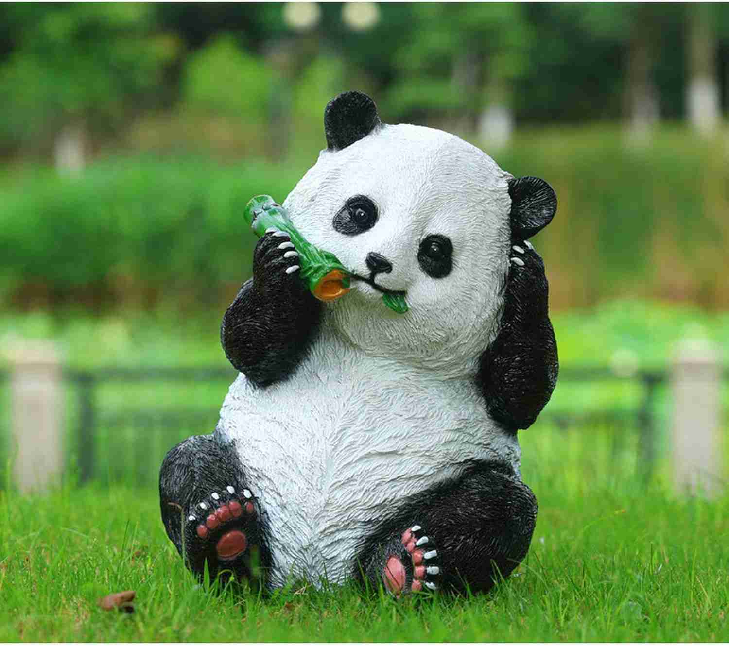 パンダ ガーデニング雑貨 タイプ6 パンダ置物 F 熊 動物 リアル ガーデニング 庭 園庭 ガーデン 雑貨 ガーデニング雑貨 オーナメント ガーデンオブジェ ...
