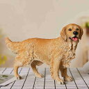 動物の置物 犬 かわいい ガーデングッズ 動物 ゴールデンレトリバー F アニマル オーナメント 庭 ガーデン タイプ2 インテリア 置物 庭 ガーデンマスコッ...