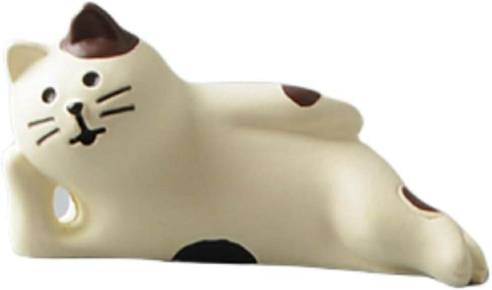 猫 置物 オシャレ 卓上 癒し 小さな 可愛い 面白い雑貨 動物 人気 おしゃれ インテリア (Aタイプ)