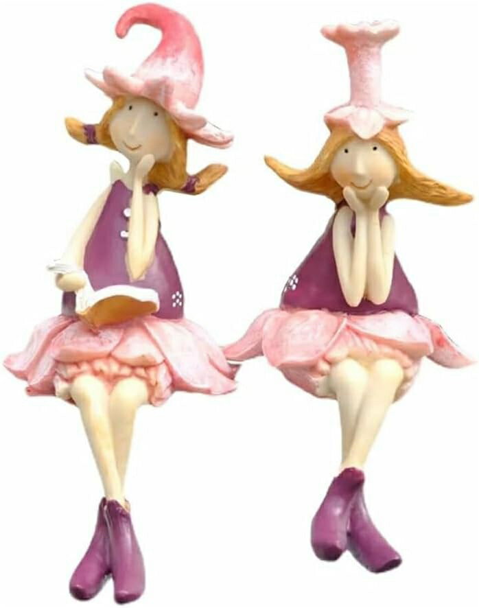 置物 ガーデンオーナメント 妖精の女の子 樹脂 おしゃれ インテリア ガーデニング オーナメント 飾り ガーデンオブジェ デコレーション プレゼント 母の日 誕...