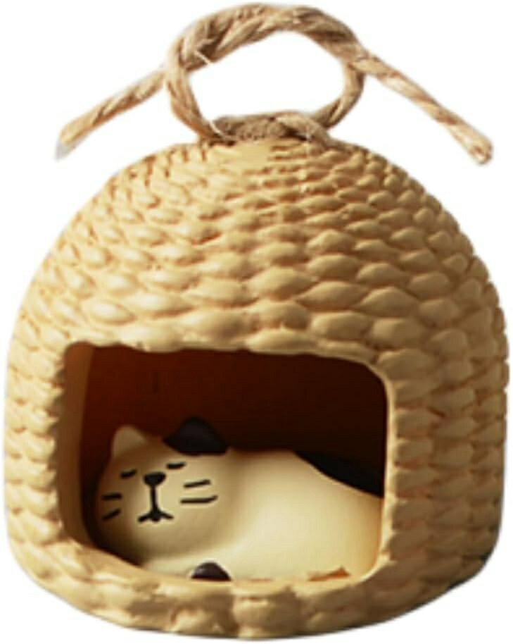 猫 猫ハウス 置物 オシャレ 卓上 癒し 小さな 可愛い 面白い雑貨 動物 人気 おしゃれ 可愛い