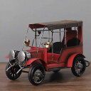 古い車 クラシックカー レッド レトロ 金属 置物 雑貨 模型 モデル 飾り物 装飾 道具 工芸品 部屋 オブジェ インテリア sl 玄関 カフェ ショップ お...