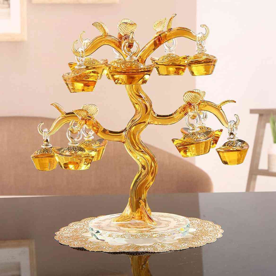 水晶 置物 クリスタルツリー パワーストーン 天然石 ヒーリングストーン チャクラ石 インテリア 招財樹 恋愛運 金運 仕事運 スタイル1 幸運 F 健康 魔除...