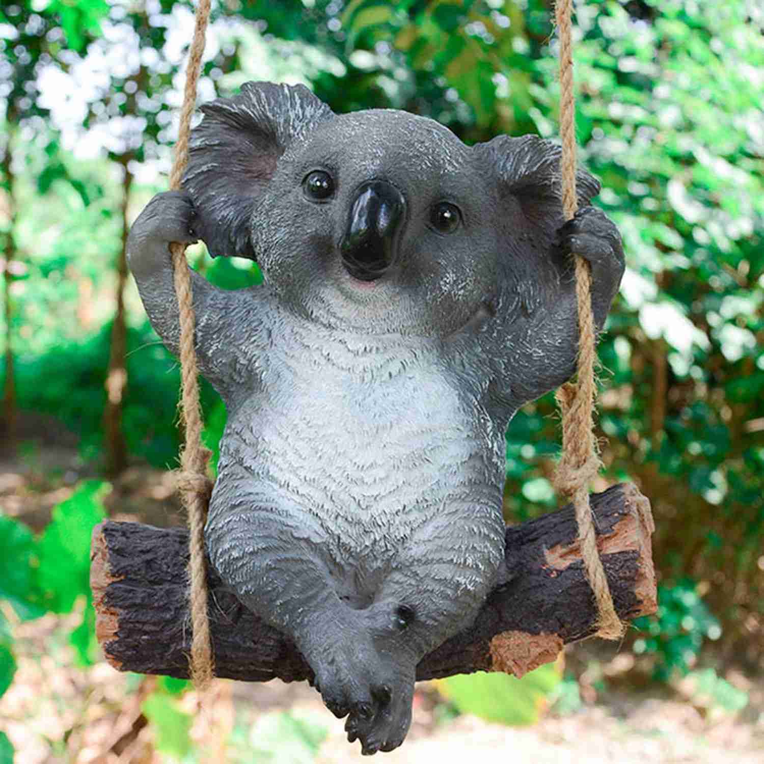 吊り下げ装飾 動物置物 スタイル1 ガーデンオーナメント 庭 オブジェ 樹脂工芸品 おきもの 吊り下げ 愛..