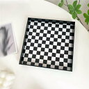 多機能収納トレイ 収納トレイ 収納 トレー 可愛い おしゃれ 北欧風 格子 樹脂 PUレザー お盆 L 化粧室 リビング ベッドルーム ジュエリー収納 化粧品収...