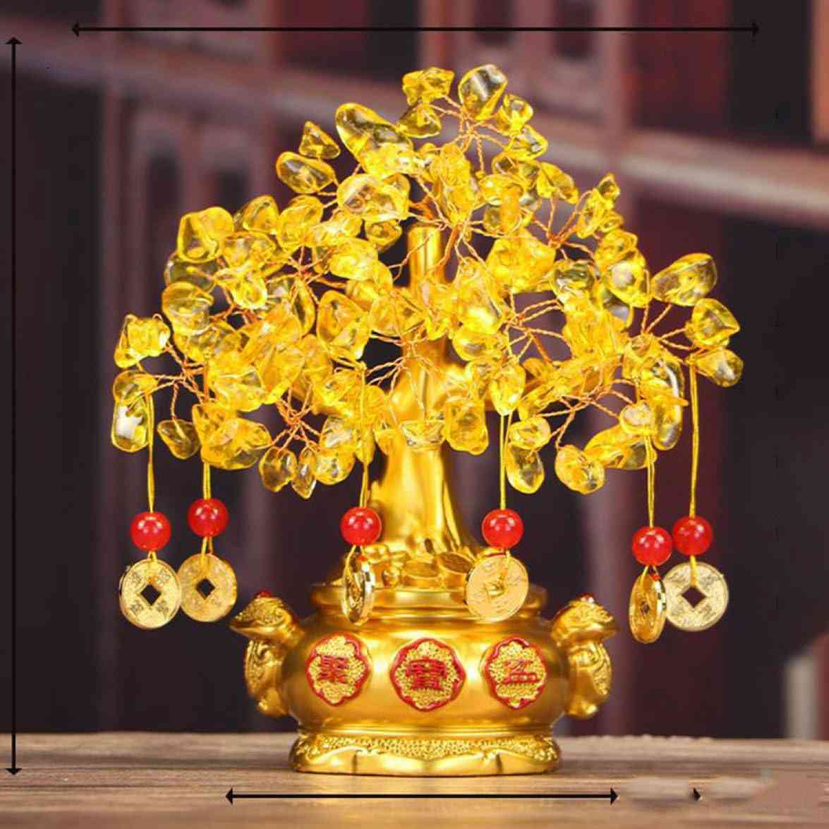 置物 招財樹 風水 金運アップ 金のなる木 水晶 風水 パワーストーン 商売繁盛 金運 スタイル6 装飾品 水晶 オブジェ 財運 金運上昇祈願 置物 健康 会社...