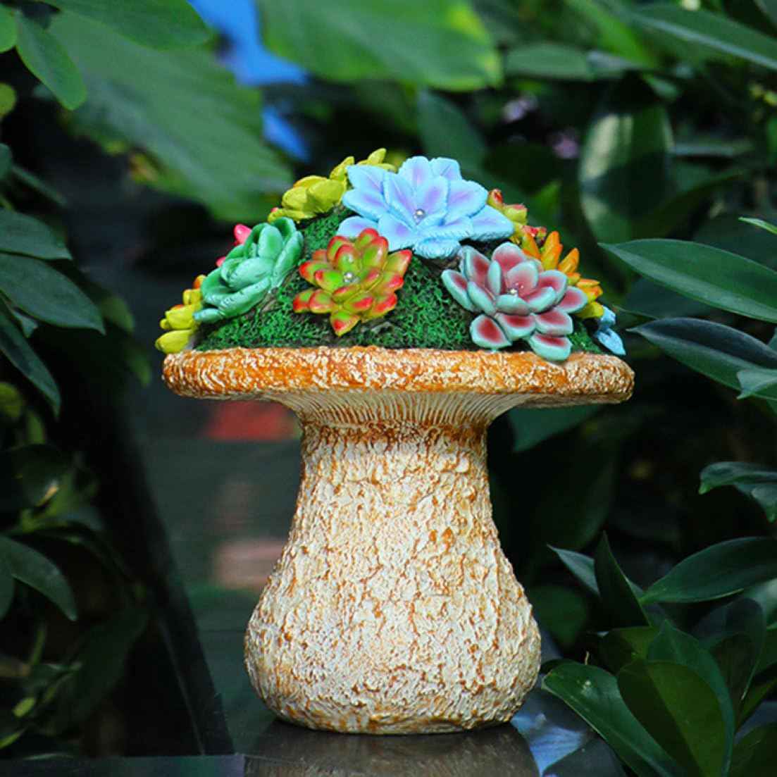 ソーラーライト ガーデンライト F 屋外 庭 おしゃれ センサー 防雨 自動点灯 オーナメント 置物 オブジェ エクステリア 屋外照明 電池不要 ソーラー ライ...