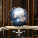 置き物 合金製 飾り物 地球儀 360°回転ミニ地球儀 合金 工芸品 地球儀 置物 インテリア おしゃれ プレゼント 玄関 オフィス 卓上 部屋飾り ギフト M...