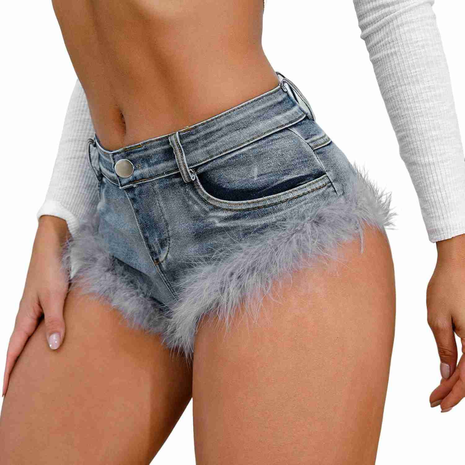 デニム ショートパンツ レディース デニムパンツ ホットパンツ ジーンズパンツ 短パンス 新しいヨーロッパとボーダーのハイウエストはスリムなプラスサイズのストレッチサマージーンズデニムガールズショート