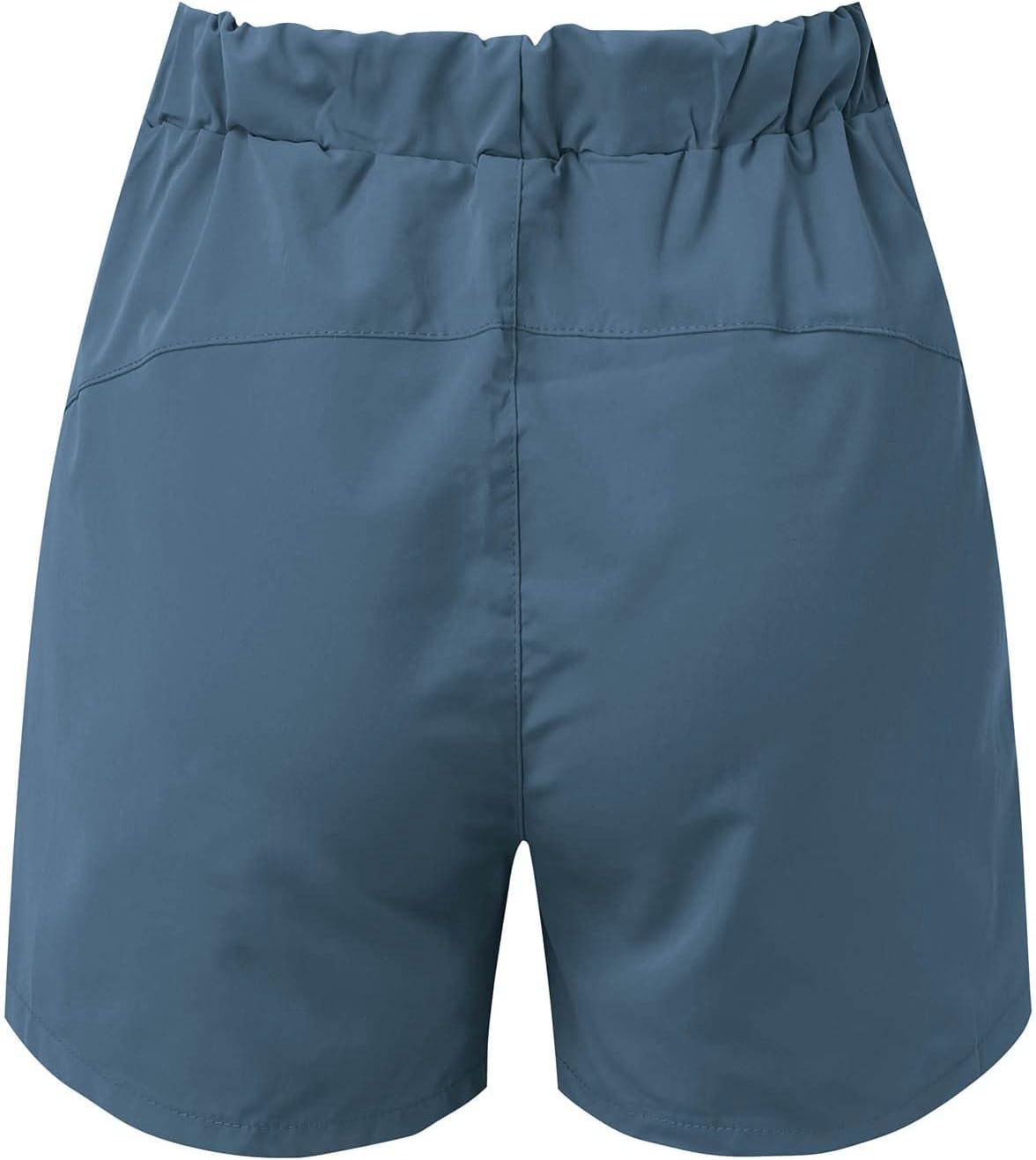 レディース ショットパンツ サーフパンツ ショーパン 短パン 海パン 麻 通気性 ボードショーツ ルームウェア 水陸両用 水着 ゆったり シンプル 紐付き 体型カバー 美脚 Shorts-364