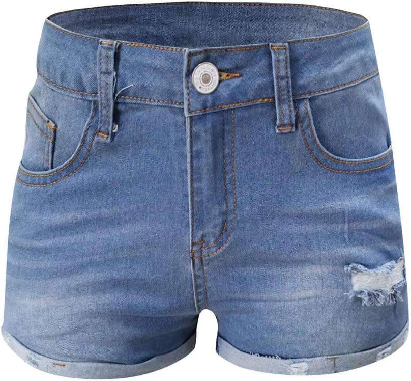 デニム ショートパンツ レディース ジーンズパンツ デニム短パン ホットパンツ デニムパンツ ハーフパンツ 可愛い 大きいサイズ 体型カバー カジュアル 美脚 運動 通勤 New Women Summ