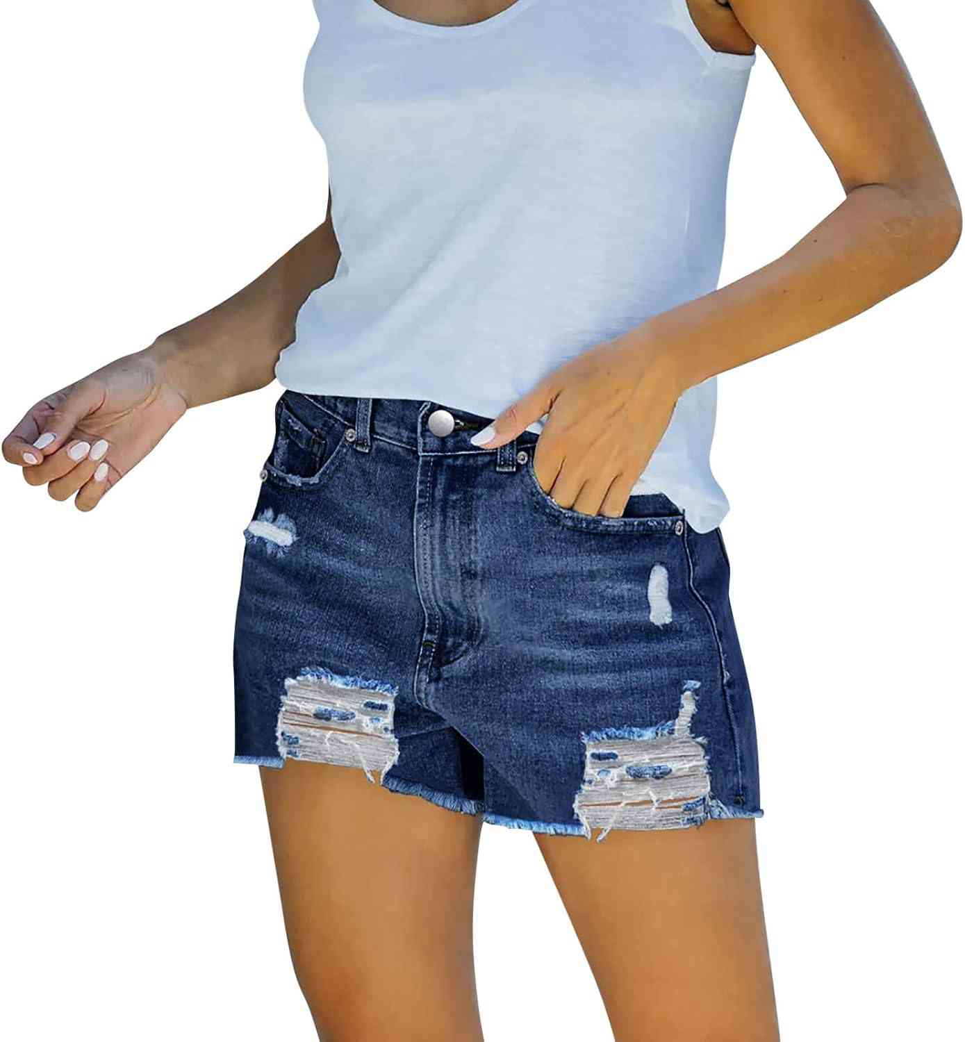 デニム ショートパンツ レディース ジーンズパンツ デニム短パン ホットパンツ デニムパンツ ハーフパンツ 可愛い 大きいサイズ 体型カバー カジュアル 美脚 運動 通勤 レディースデニムショーツサマ