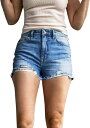 デニム ショートパンツ レディース ジーンズパンツ デニム短パン ホットパンツ デニムパンツ ハーフパンツ 可愛い 大きいサイズ 体型カバー カジュアル 美脚 運動 通勤 レディースカジュアルブルーク