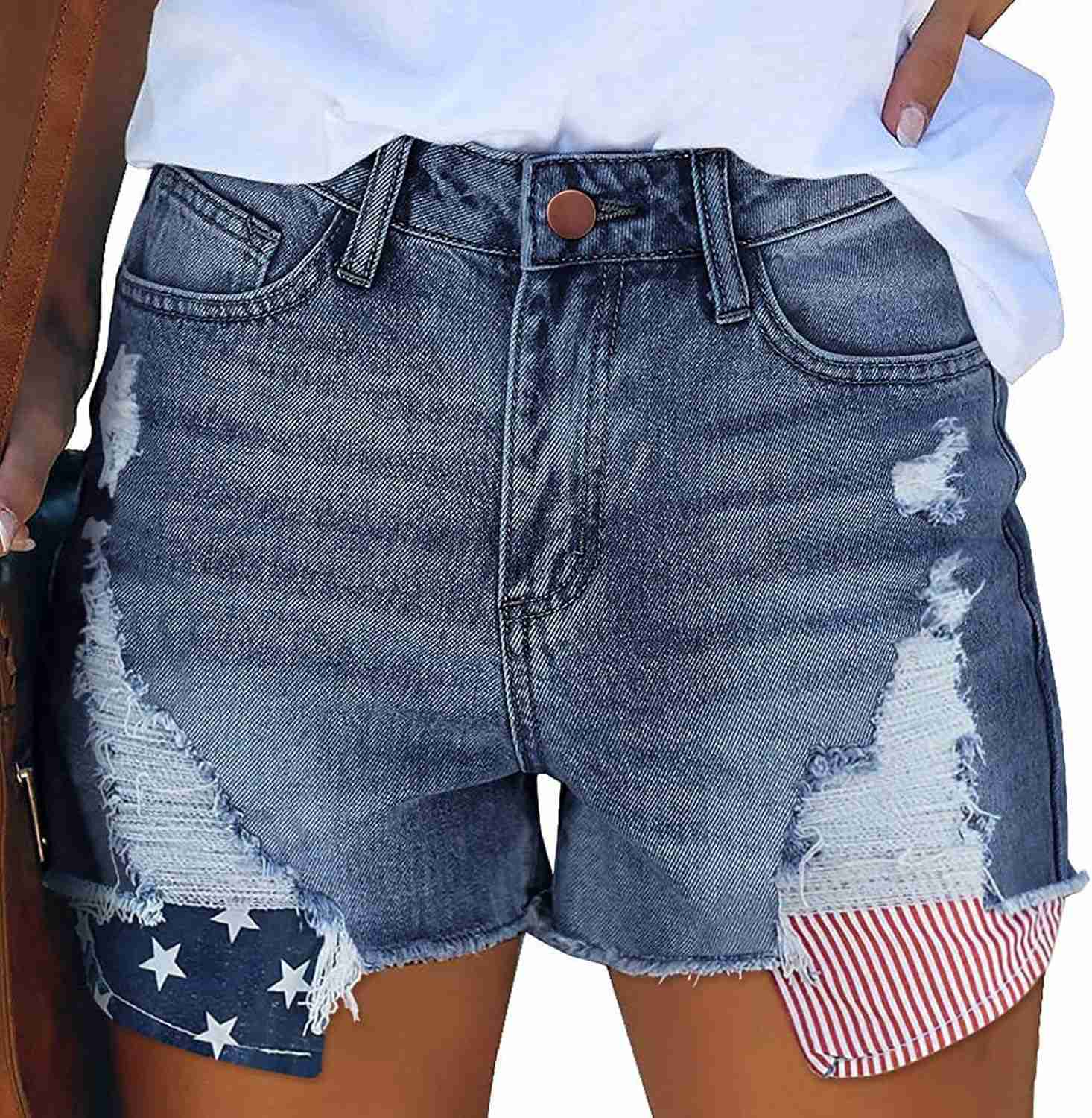 デニム ショートパンツ レディース ジーンズパンツ デニム短パン ホットパンツ デニムパンツ ハーフパンツ 可愛い 大きいサイズ 体型カバー カジュアル 美脚 運動 通勤 女性のファッションセクシーな