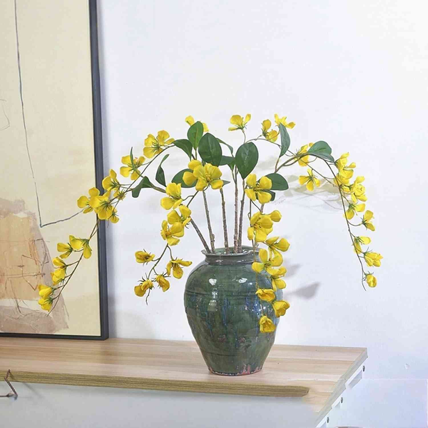 造花 インテリア フェイクフラワー フラワー5 人工観葉植物 卓上 長持ち 耐久 耐退色 自然な姿 生気に満ち カフェ 美容院 アパレル 店舗 F ディスプレイ 玄関 リビング 卓上オーナメント フラ