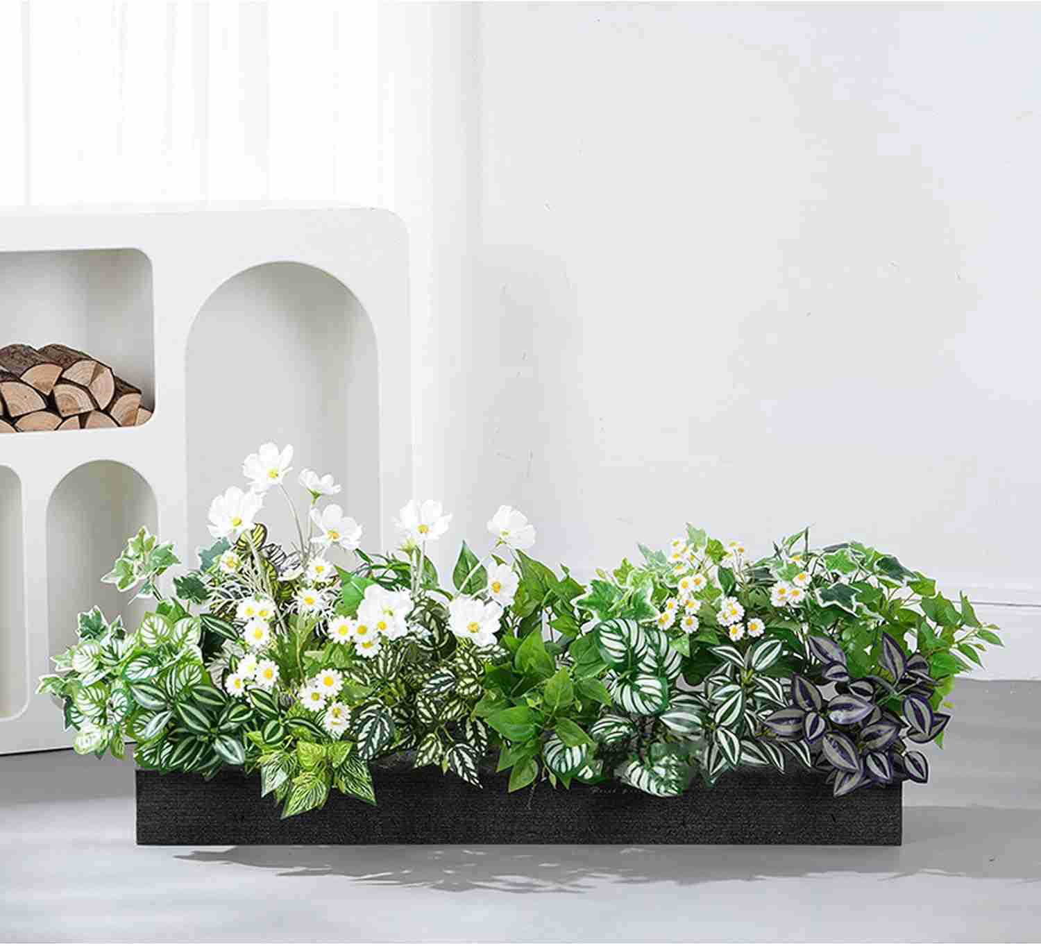 造花 人工シルクフラワー 観葉植物 インテリア F おしゃれ 秋の色 秋飾り ダリア 紅葉 蒲公英 カラー26..