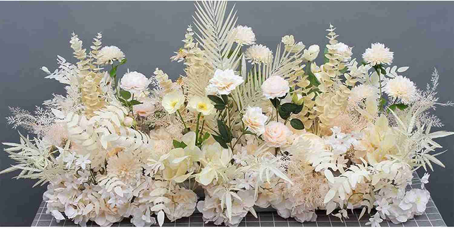 人工観葉植物 花箱 花の茂み ガーデン装飾用 造花 プランター パテーション フェイクフラワー オフェイス お手入れ不要 間切り 駐車場 お庭 会社 F 住宅展示場 インテリアグリーン アレンジメント