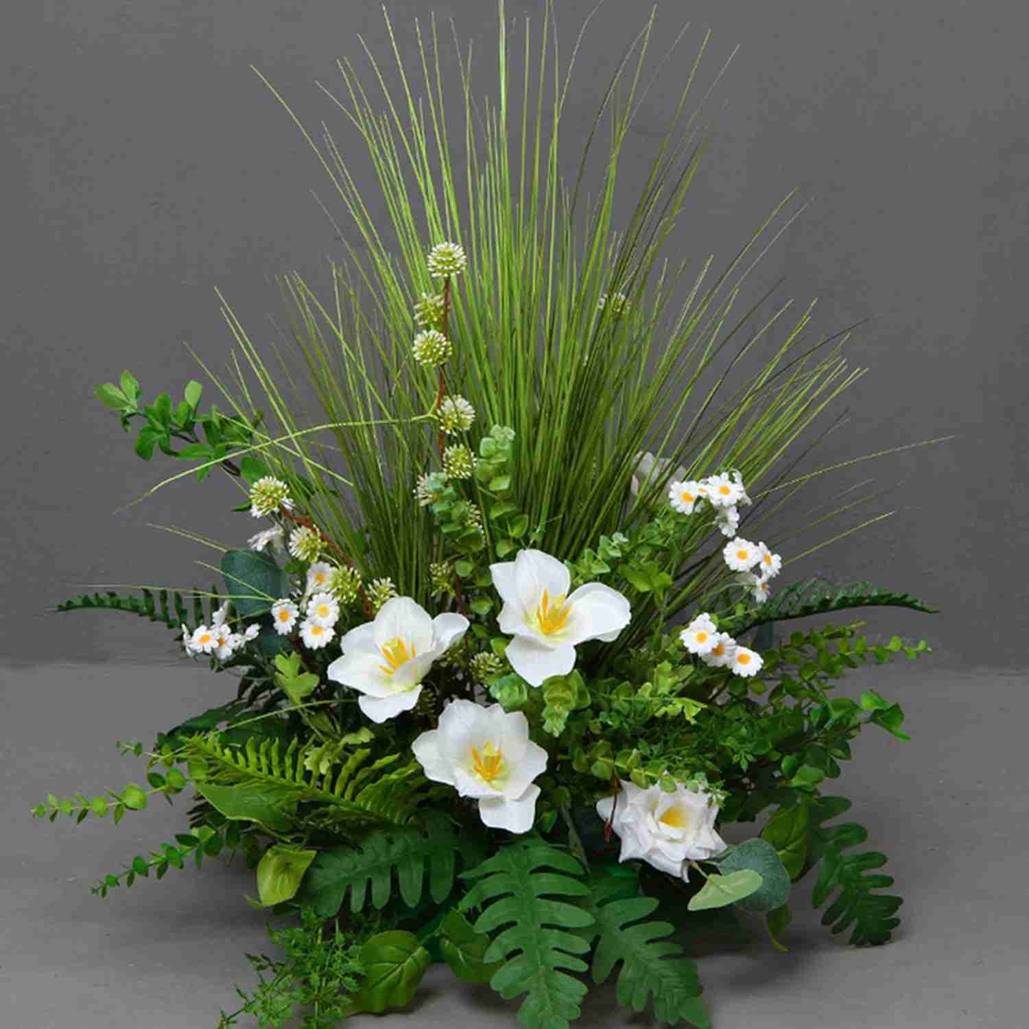 造花 フラワーアレンジメント 本物そっくり 人工観葉植物 シルクフラワー F フェイクフラワー カラー7 現代的な装飾 自然の雰囲気 オフィス 室内 屋内 屋外 インテリア 風景園芸 発泡ボトム付き