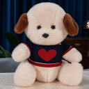 トイプードル 犬 イヌ 大きい 抱き枕 ぬいぐるみ かわいい 大きい 昼寝枕 添い寝枕 ふわふわ クッション パーティー グッズ プレゼント 可愛い 誕生日 もふもふ 部屋飾り 40cm 安眠 ブルー(3)