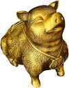 豚 亥 動物 銅製 十二支置物 干支 風水グッズ 福運 お守り 魔除け 金運アップ 開運グッズ 鎮宅 厄除け 招福 クラシック インテリア小物 雑貨 装飾 デス...