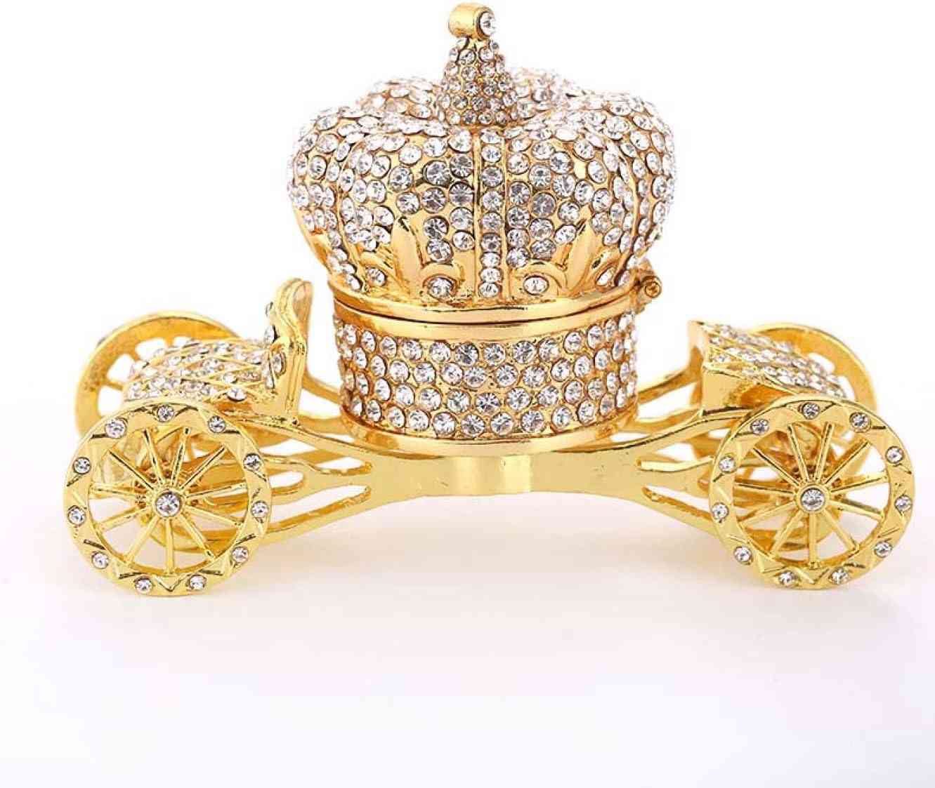 アクセサリーケース 携帯用 ジュエリーボックス アクセサリー 収納 ピアス 収納 ネックレス タイプ 指輪置き 贈り物 可愛い 誕生日プレゼント 家の装飾 ゴー...