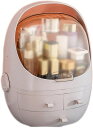 化粧品収納ボックス 透明化粧品ケース 化粧品収納ラック メイクボックス コスメ収納 透明アクリルケース 強い耐久性 整理簡単 卓上収納 引き出し小物 化粧品入れ おしゃれ ピンク 透明ガラス コスメボ