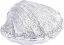 貝殼 置物 ジュエリーボックス 合金製 クリスタル トリンケットボックス 可愛い おしゃれ 装飾品 アクセサリーボックス ボックス インテリア 女性 娘 母の日...