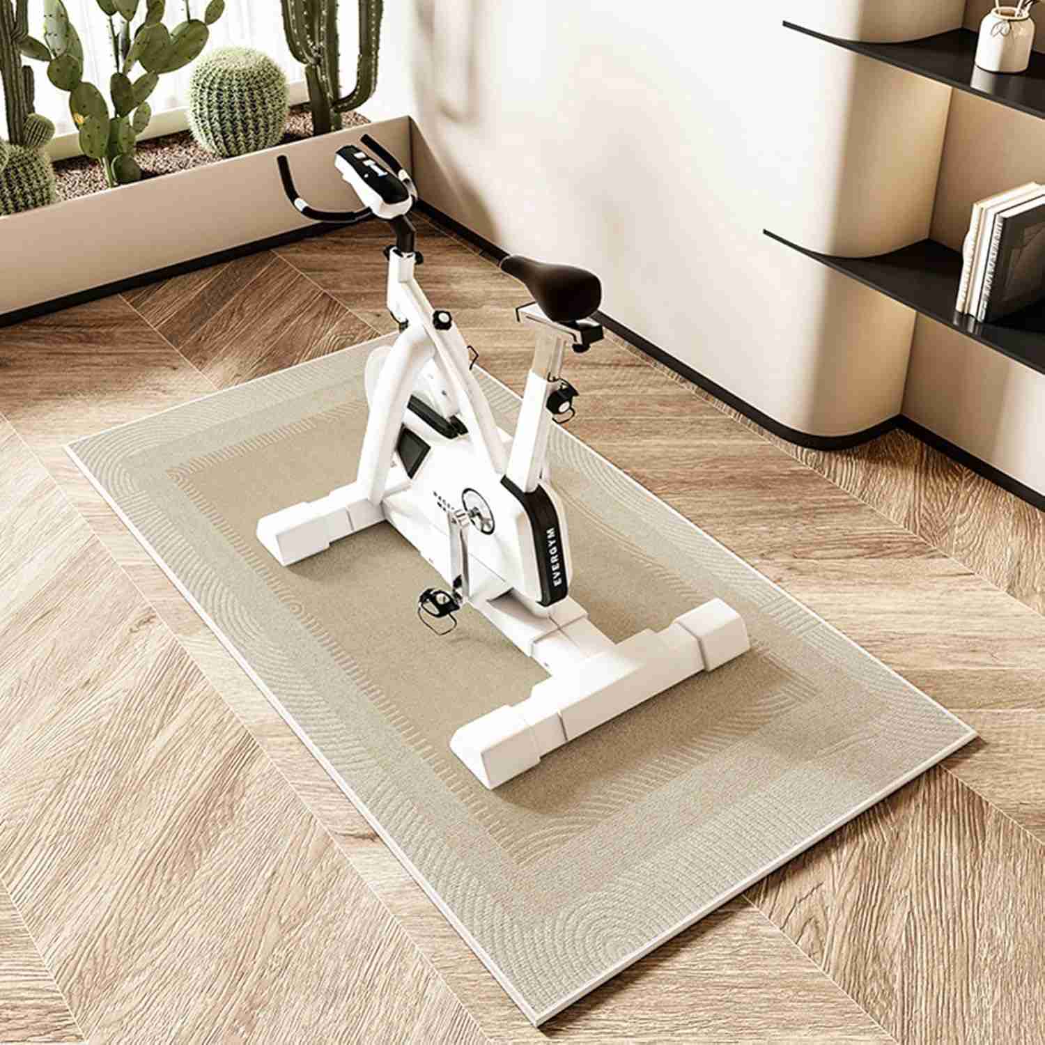防音マット 防音絨毯 トレッドミル用ラグ フロアマット 敷物 フィールサイクル フローリングマット 床..