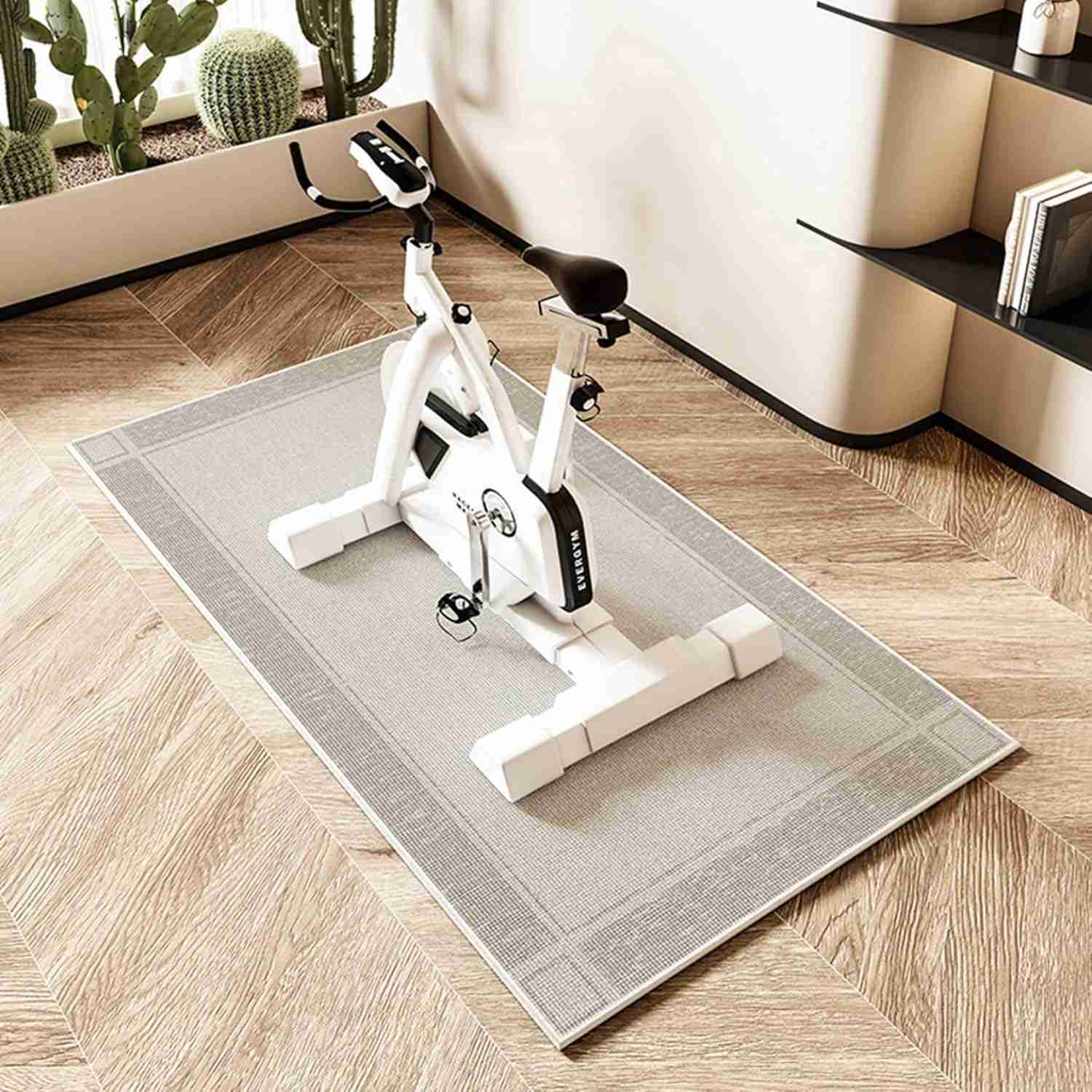トレッドミル用ラグ 電子ドラム フィールサイクルマット 傷防止 防音カーペット 電子ピアノ 専用パット..