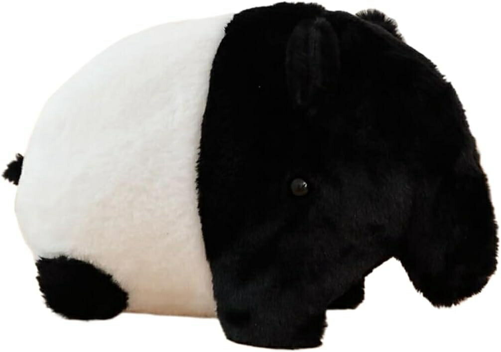 マレーバク ぬいぐるみ 動物 抱き枕 寝かしつけ 子供向け 大きい アニマル インテリア 女の子 もこもこ クッション 気持ちいい 40cm 可愛い 誕生日 子供の日 ・祭り クリスマス プレゼント