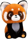 ぬいぐるみ レッサーパンダ 抱き枕 ベッドルーム やわらかい かわいい クッション 寝かしつけ もこもこ 誕生日 プレゼント 可愛い 添い寝 縫い包み 子供の日 レッド 七五三 睡眠枕 子供向け 35