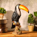 小鳥 ガーデンオーナメント インコ 置物 高級 お庭がにぎやか ガーデンオブジェ ガーデニング 置物 ガーデニング雑貨 樹脂飾り 本物そっくり プレゼント ギフ...