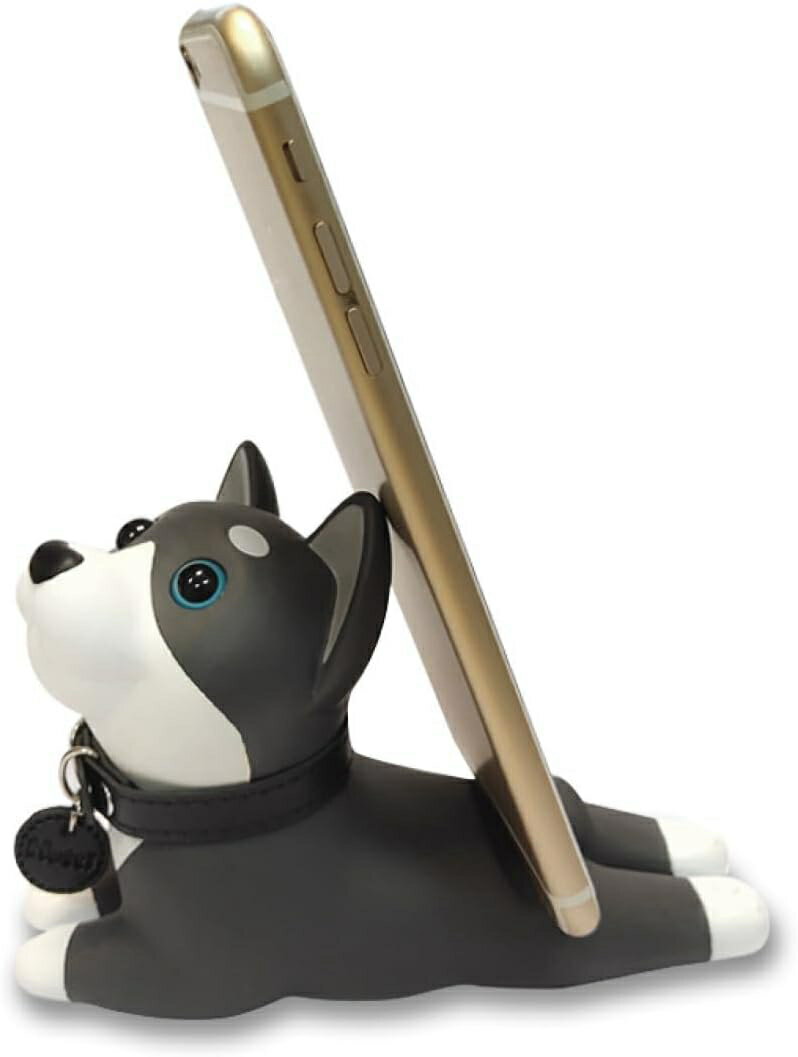 スマホ ホルダー 犬 スマホスタンド オブジェ 置き物 おきもの スマホ置き 置台 優れる安定性 使用便利 えんぎものの置物 タイプ1 アクセサリー ケータイ ...