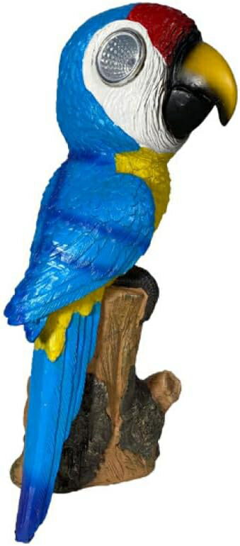 ソーラー充電式 ガーデンライト ソーラー置物 ソーラーライト 可愛い 鳥 レジン製 タイプ1 ガーデンオブジェ ガーデンオーナメント 鳥の彫像 F センサーライト アンティーク オブジェ用ライト 本物