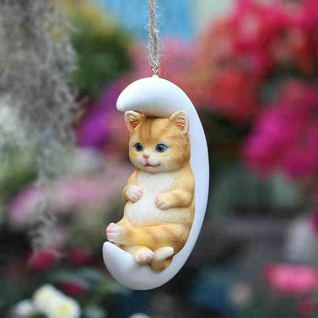 ガーデンオーナメント うさぎ かわいい 置物 カエル リス 犬 吊り下げ ユラユラ F 北欧雑貨 ガーデニング 吊り下げ式 フラワースタンド 枝 雰囲気 オブジェ 動物おきもの 動物オブジェ タイプ