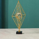 雰囲気作り 置物 高級 シンプル フィギュア F 観賞用 置き物 アイアン製品 インテリア雑貨 オーナメント 置物クラフト ホームインテリア クリエイティブ 工...