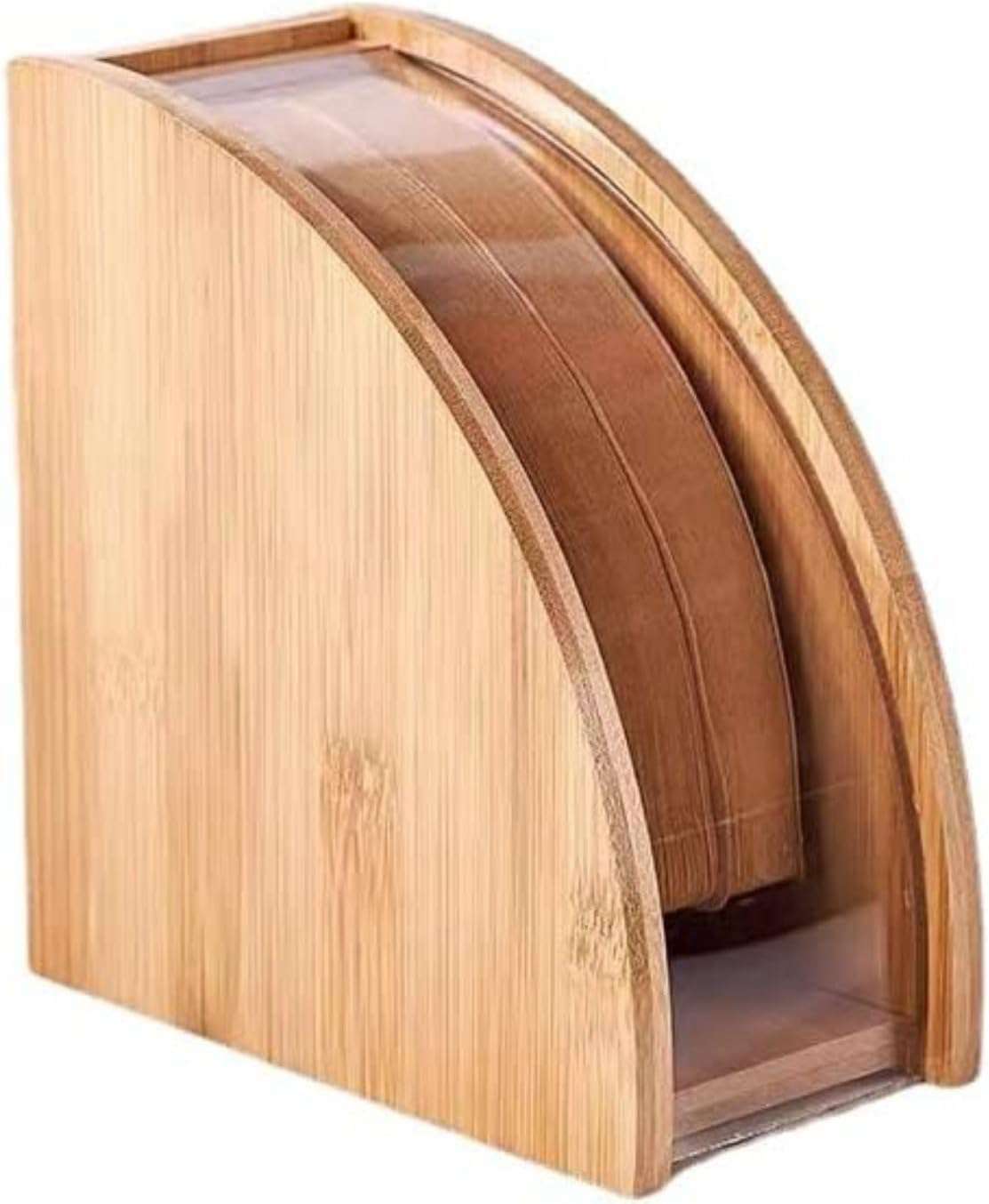 コーヒー フィルター ケース ホルダー 蓋付き 竹製 円錐型 台形型 コーヒー ペーパー収納 コーヒーフィ..