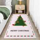 カーペット クリスマス 飾り ペット リビングラグ ホームデコ 50*150cm 雰囲気転換 業務用 玄関マット 室内 おしゃれ インテリア センターラグ カラー1 滑り止め 屋内/屋外/子供部屋/玄
