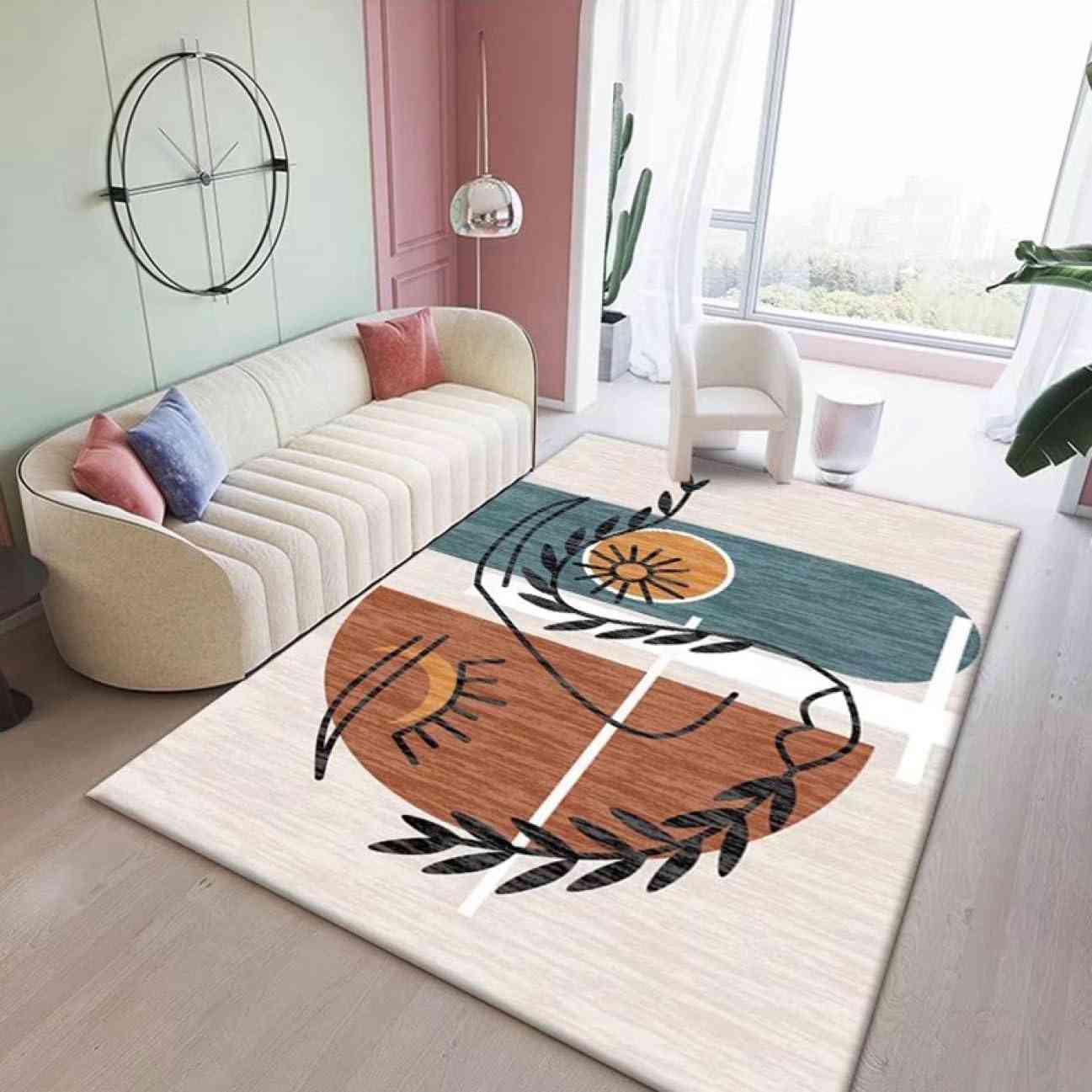 インテリア カーペット カラー4 160*230CM 中華風 美しい花 鳥 クジャク 山水 画 梅の花 豪華 絵柄 お..