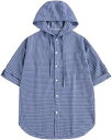 夏服 シャツジャケット メンズ 半袖 チェック柄 冷感 通気性 トップス 胸ポケット ワイシャツ カジュアル シンプル オシャレ 薄手 柔らかい 快適 大きいサイズ 韓国風 通気 普段着