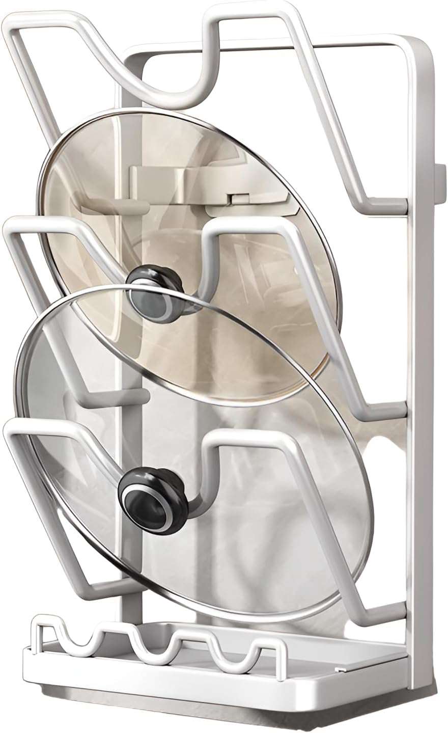 鍋蓋スタンド 2/3段 まな板ホルダー 鍋蓋置き 壁掛け 鍋置きラック 鍋蓋ホルダー 鍋蓋収納 カトラリー..