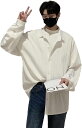 長袖シャツ メンズ 純色シャツ カジュアルシャツ 春夏服 折り襟 日焼け止めアウター 速乾吸汗 通気 薄い 軽い ゆったり 無地 コーデやすい アウトドア 通勤...