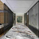 じゅうたん 防音 柔らかい 階段通路に対応 ラグマット 長方形マット 廊用絨毯すべり止め 防臭 吸水 速乾 掃除易い 屋内 床暖房対応 オールシーズン適用 廊下用カーペット 三角形 100*300cm