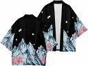 夏用 和式パーカー 七分袖 カーディガン 男女兼用 メンズ 和風シャツ 甚平 羽織り トップス カジュアル 紫外線対策 コート 大きいサイズ おしゃれ 薄手 ク...
