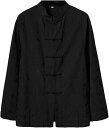 リネンシャツ チャイナシャツ メンズ 長袖 太極拳服 中華服 チャイナボタン 春夏着 速乾吸汗 通気 薄手 軽い 体型カバー シンプル カジュアル 合わせやすい...
