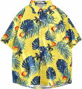 シャツ アロハシャツ メンズ 半袖シャツ パナマシャツ ドラゴン柄 hawaii 和風 リネンシャツ 通気速乾 超軽量 ゆったり プリント 夏 ハワイアンシャツ 開襟シャツ トップス オープンカラー