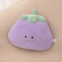 ぬいぐるみ ナス ジャガイモ 抱き枕 添い寝 かわいい ニンジン ふわふわ やわらか 野菜 人形 おもちゃ 癒し プレゼント 背もたれ クッション 置物 抱きまくら ふわふわ 女性 写真03 心地よい